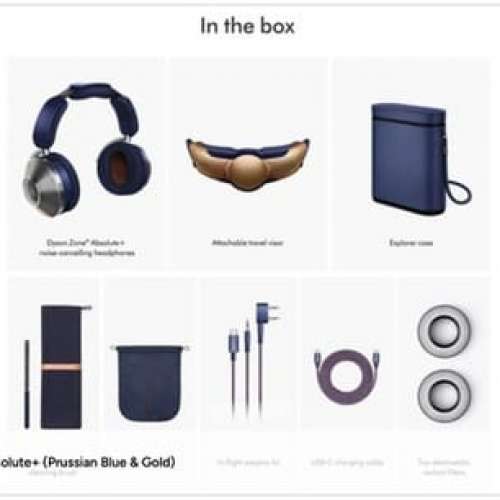 全新Dyson Zone Absolute+ 降噪空氣淨化耳機優惠價$9xx