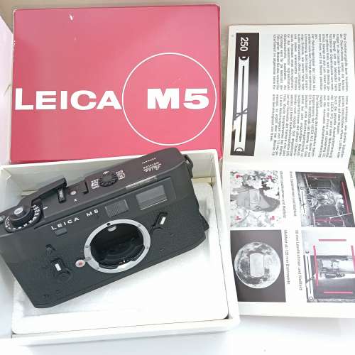 Leica M5 body with OVP.Cosmatically 97%.