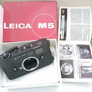 Leica M5 body with OVP.Cosmatically 97%.