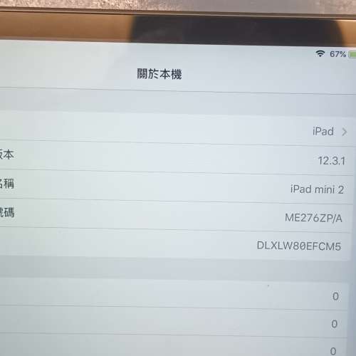 Ipad Mini 2. Wifi ios