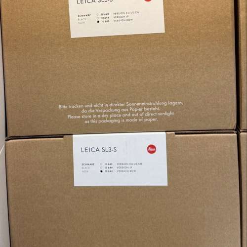 全新Leica SL3-S Body (106-45) （水貨）