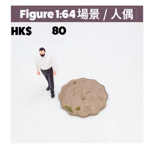 加幾隻 1:64 人偶，原本平平無奇嘅車仔展示，即刻變成有故事嘅畫面。1-10分，你畀呢...