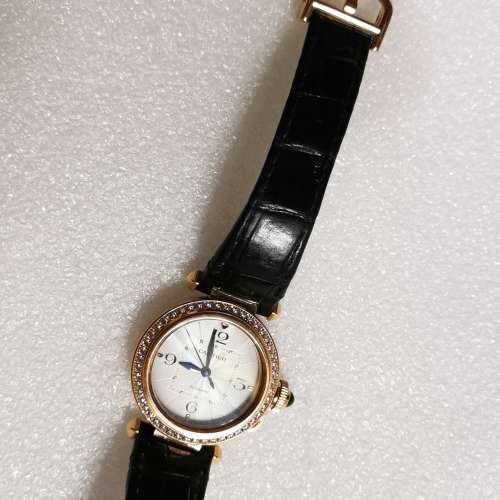 卡地亞 Pasha de Cartier 35mm 750 玫瑰金 腕錶 WJPA0012