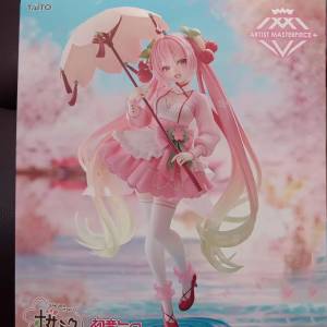 (只限將軍澳地鐵站)全新初音未來櫻花Sakura Miku Figure模型