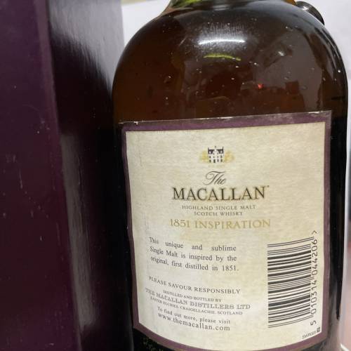 The macallan 1851 inspiration 麥卡倫 1851 風華復刻限定版