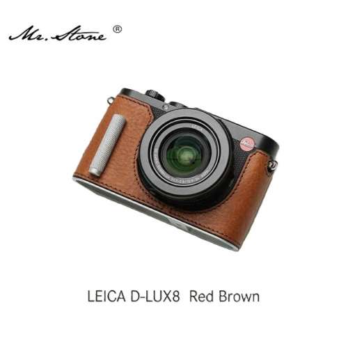 Mr. Stone Genuine Leather Camera Half Case Cover Bag For LEICA D-LUX 8