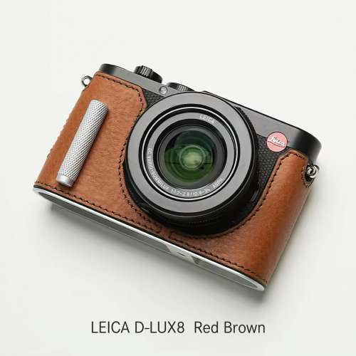 Mr. Stone Genuine Leather Camera Half Case Cover Bag For LEICA D-LUX 8