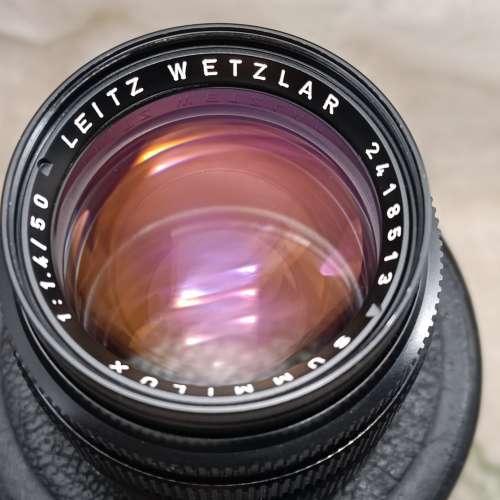 98% near MINT Leica M 50mm f1.4 Summilux E43 50f1.4