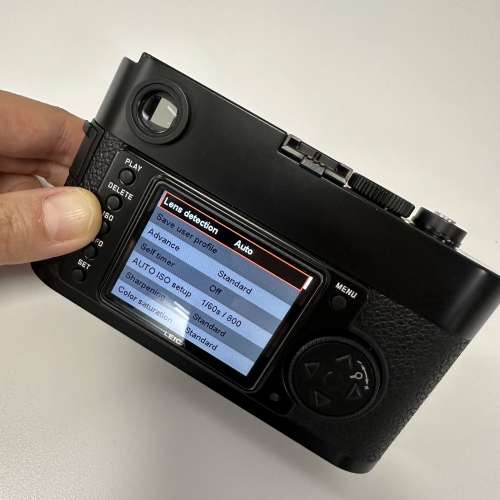 Leica M9P black paint