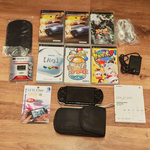 PSP 1006 & UMD 遊戲5款