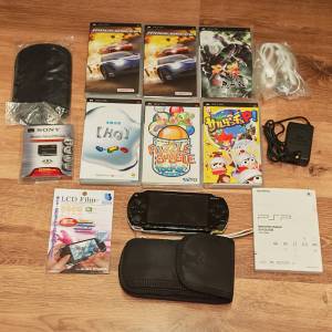PSP 1006 & UMD 遊戲5款
