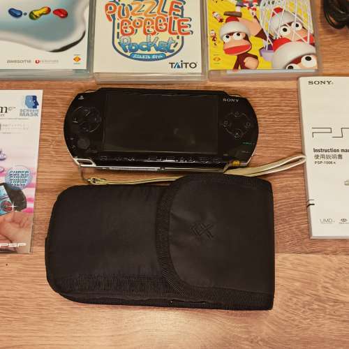 PSP 1006 & UMD 遊戲5款