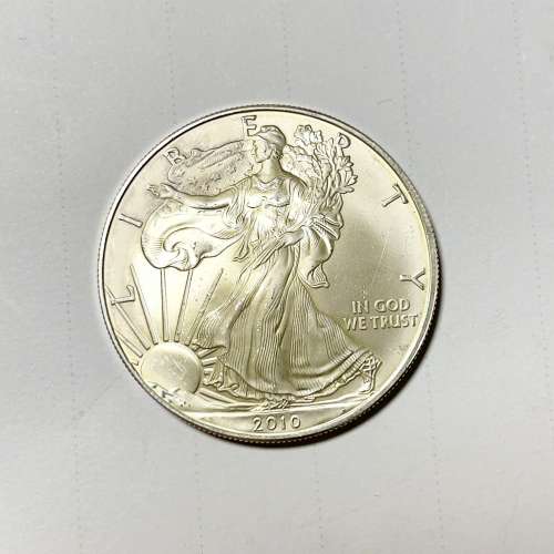 2010 American Silver Eagle Coin 1oz 美國鷹揚銀幣1安士