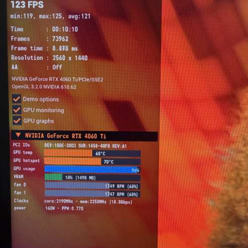 放 99%新行貨 技嘉 AORUS ELITE RTX 4060 Ti 8G OC 大雕 盒單全齊