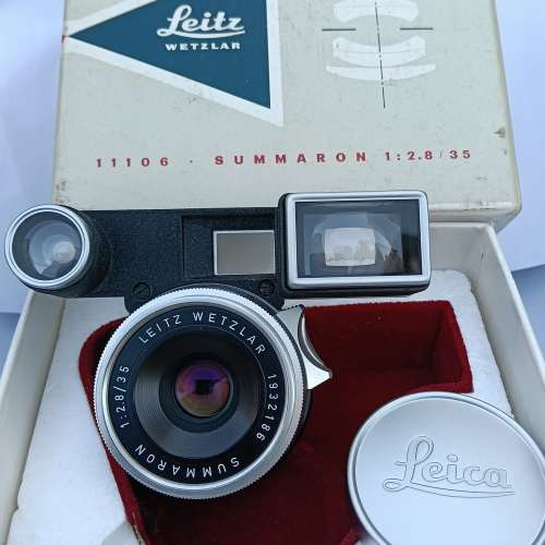 OVP Leica M 35f2.8 Summaron 35mm f2.8, goggle version.97% near MINT