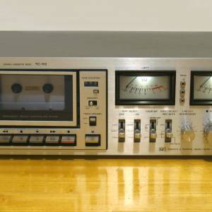 SONY 大錶頭 高級卡座機（F&F 烏金磁頭）Cassette Deck