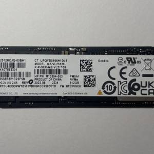 Samsung PM9A1 512GB m.2 nvme PCIe 4.0 SSD