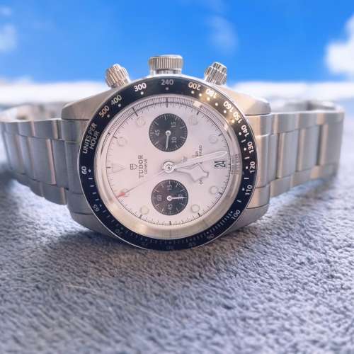 Tudor Black Bay Chrono 熊貓計時腕錶(玩具)