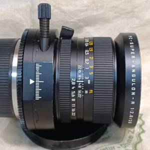 Leica R 28f2.8 PC SUPER ANGULON 28mm f2.8 shift lens