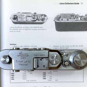 Leica II film camera
