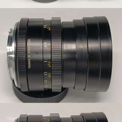 Original black paint Leicaflex SL twin bodies with R 35mm 90mm f2