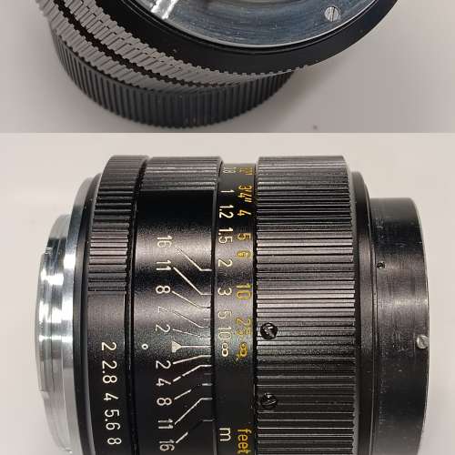 Original black paint Leicaflex SL twin bodies with R 35mm 90mm f2