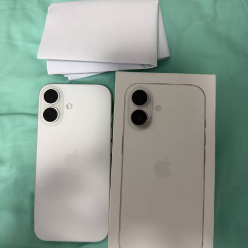 港行 電100%  iPhone 17 白色 256gb