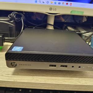 HP手掌电腦，Prodeck 400 G3 DM, i3 6100, 8G ddr4, 120G ssd
