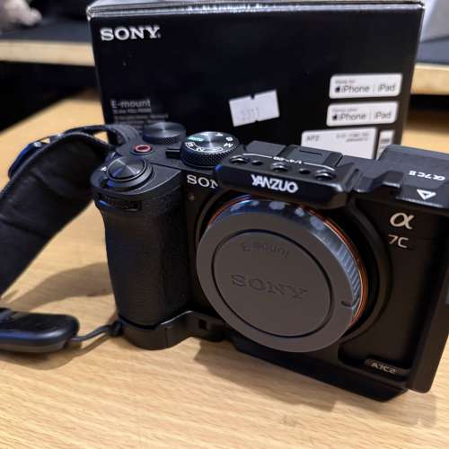 黑色 Sony A7C II 行貨