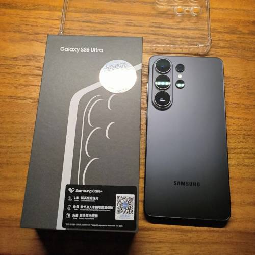 Samsung Galaxy S26 Ultra 12+512黑色香港行貨 6月20買入