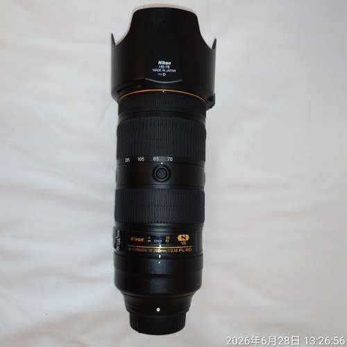 Nikon afs70-200 f2.8E FL