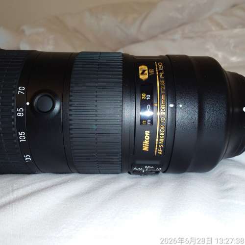 Nikon afs70-200 f2.8E FL