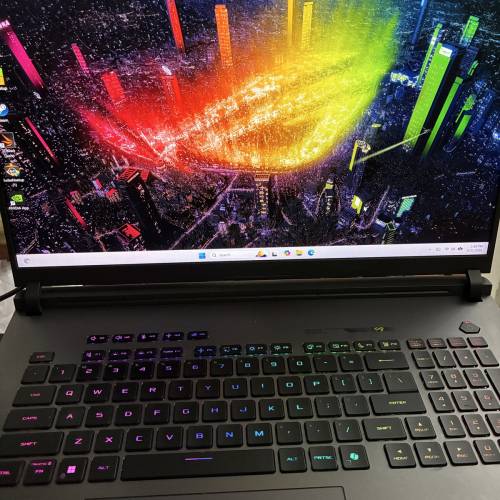 🉑置換 18吋5070Ti ROG G18 strix U7-255HX 16GB 1TB SSD ASUS Gaming Laptop 華碩...