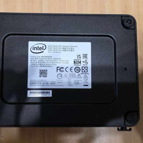 Intel NUC 迷你主機配11代Intel Celeron 6305 + 4GB LPDDRx (送64GB emmc)