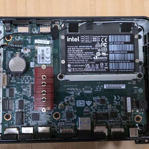 Intel NUC 迷你主機配11代Intel Celeron 6305 + 4GB LPDDRx (送64GB emmc)