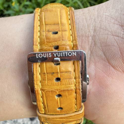 🔥🔥全套 LV 路易威登男裝TAMBOUR(Q1121 )計時款