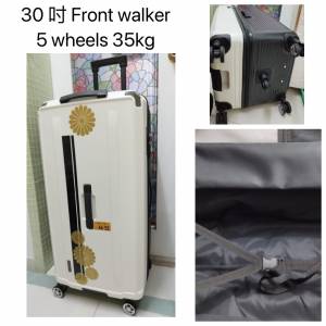 30吋Frontwalker 5 輪 旅行行李箱35kg all direction travel luggage suitcase
