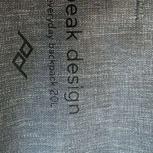 Peak Design everyday backpack 20L