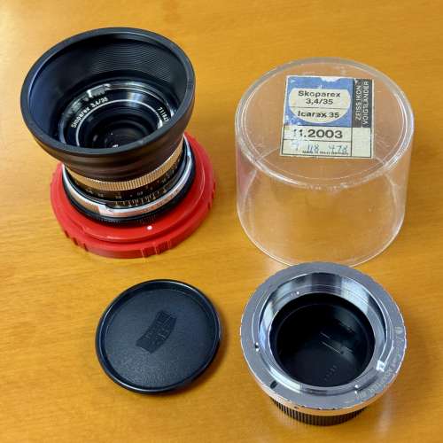 Zeiss ikon Voigtlander Skoparex 35mm F3.4 Icarax BS 鏡頭 全套 連 M-Adapter (...
