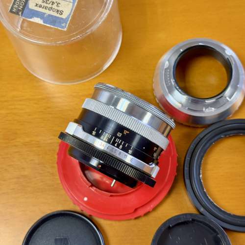 Zeiss ikon Voigtlander Skoparex 35mm F3.4 Icarax BS 鏡頭 全套 連 M-Adapter (...