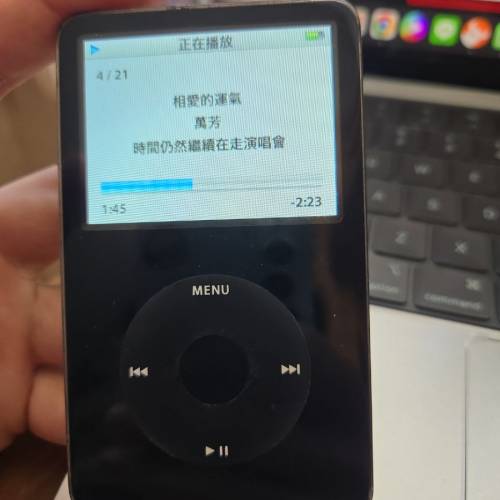 IPOD VIDEO 120GB SSD  剛換全新電池