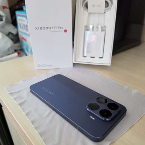 (中環元朗)港行Xiaomi 17T Pro 512gb Blue (warranty to June2028)