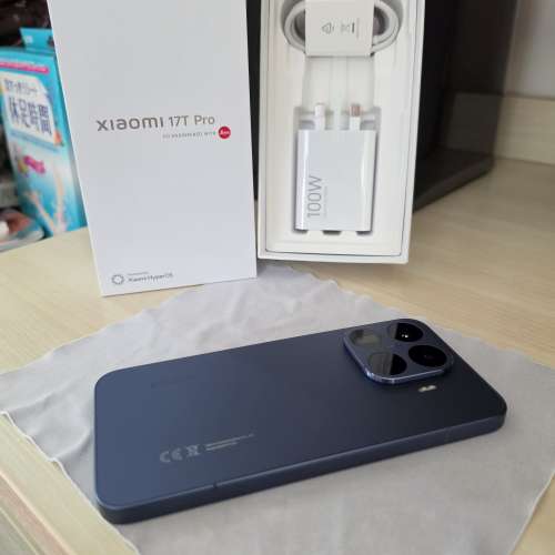 (中環元朗)港行Xiaomi 17T Pro 512gb Blue (warranty to June2028)