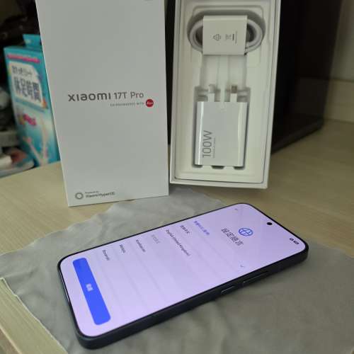 (中環元朗)港行Xiaomi 17T Pro 512gb Blue (warranty to June2028)