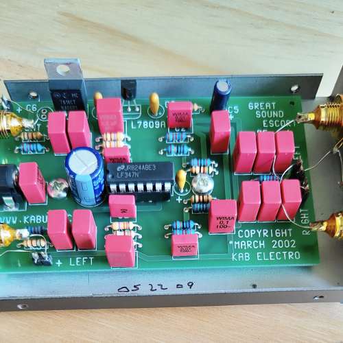 美國製黑膠碟超低頻濾波器(Rumble Filter)