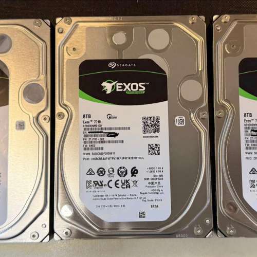 Seagate Exos 8TB Enterprise HDD(保用至29年)