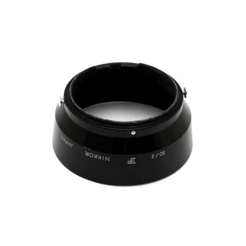 早期Nikon 大F logo 50mm 5cm f2 hood