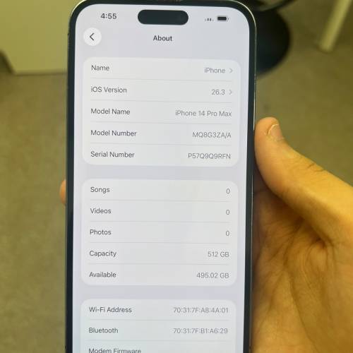 iphone 14 pro max 512GB港版