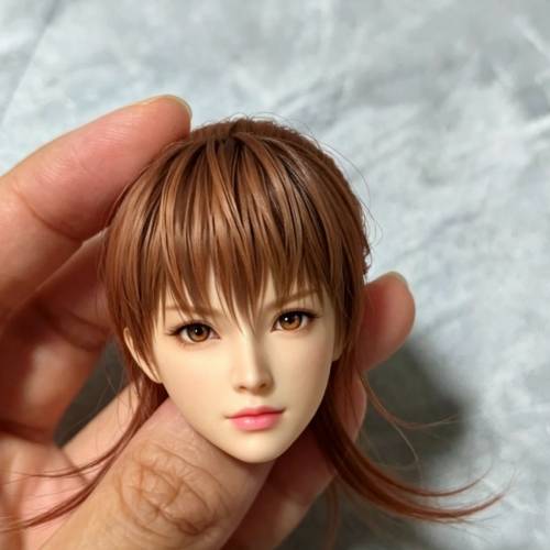 1/6頭雕白模