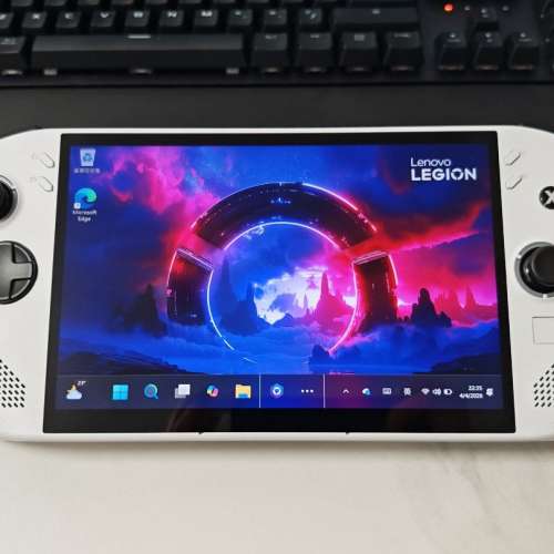 Legion Go S 8ARP1﻿ 16+512GB ﻿ windows 11 繁體中文系統 可安裝 Steam OS